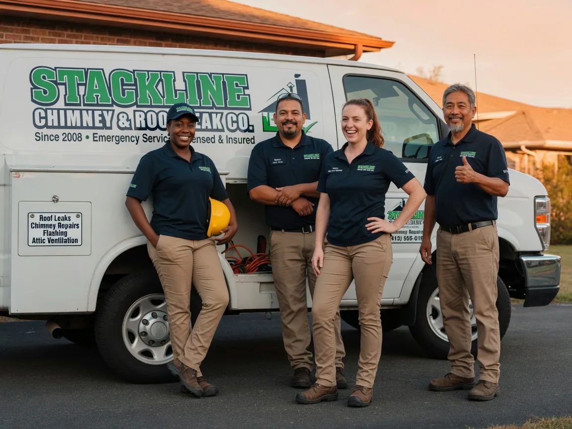 Chimney flashing repair company in Cambridge, VT
